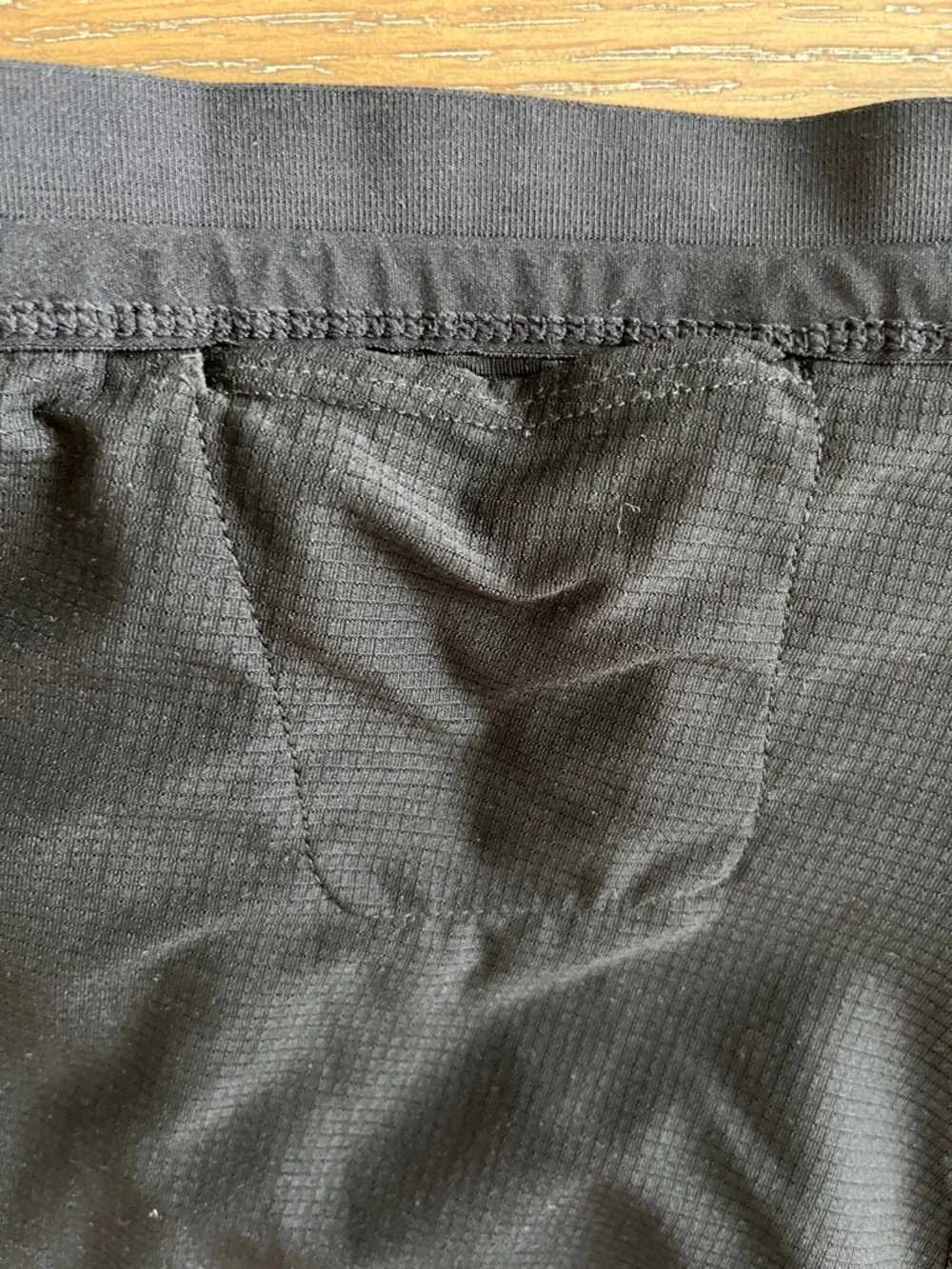 Nike Black Athletic Running Shorts with Reflective Swoosh - Picture 10 of 16